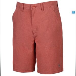 NWT Hook & Tackle Men’s Hi-Tide Hybrid 4-Way Stretch Short Red Snapper Size 38